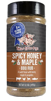 Three Little Pigs Spicy Honey & Maple BBQ Rub 349 gr