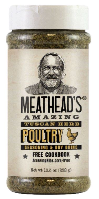 Meathead's Amazing Tuscan Herb Poultry Seasoning & Dry Brine (292 gr)