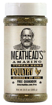 Meathead's Amazing Tuscan Herb Poultry Seasoning & Dry Brine (292 gr)