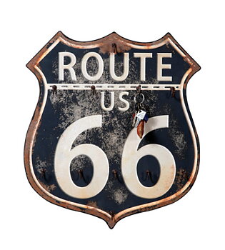 Nyckeltavla route 66, ruffig sliten look.