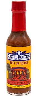 Sucklebusters Texas Heat Chipotle Pepper Sauce 148 ml