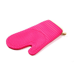 Grillvante av silikon. Rosa L