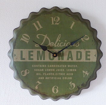 Vintage klocka "Lemonade"