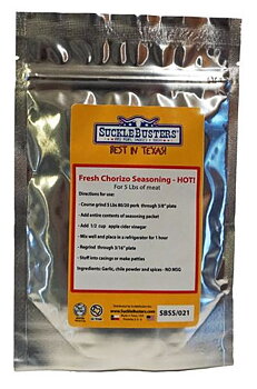Sucklebusters Chorizo Seasoning HOT 125 gr