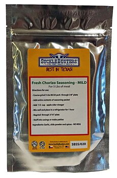 Sucklebusters Chorizo Seasoning MILD 125 gr