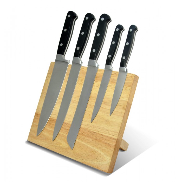 Magnetisk knivhållare trä