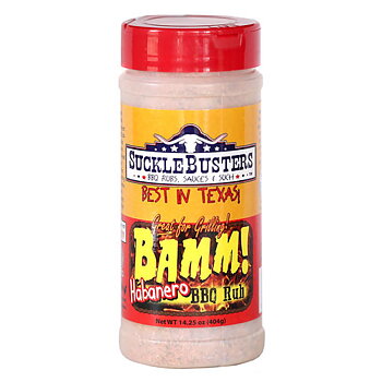 Sucklebusters Bamm Habanero BBQ rub 404 gr