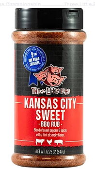 Three little pigs Kansas City Sweet rub 347 gr