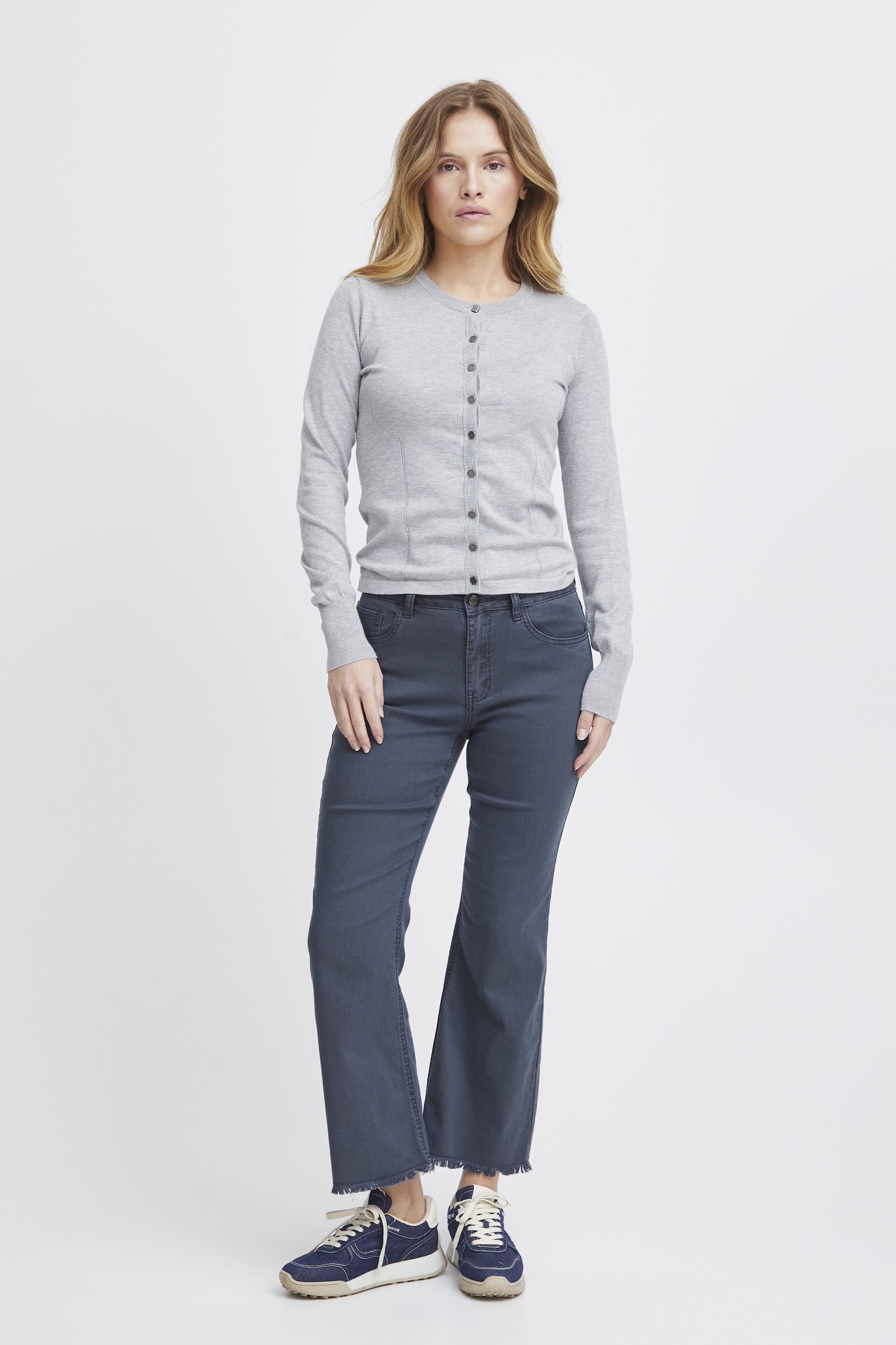 PZROSITA HW Pant Kick Flared Leg  Vintage Indigo