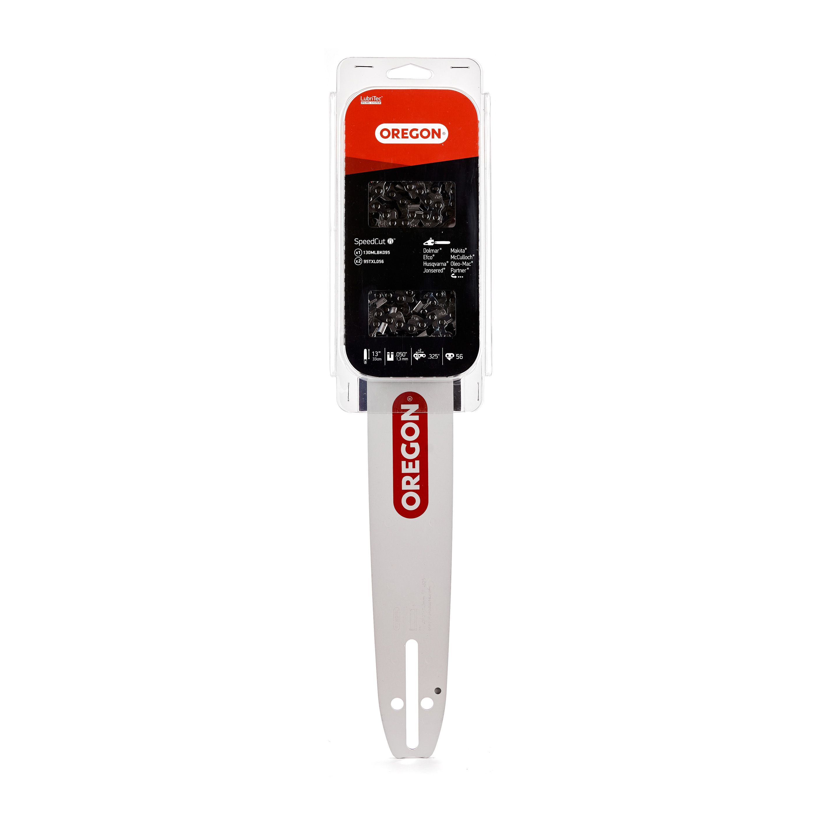 Svärdpaket Oregon 13" 2 kedjor 1,3 mm