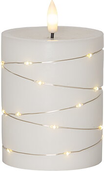 Led Blockljus med slinga