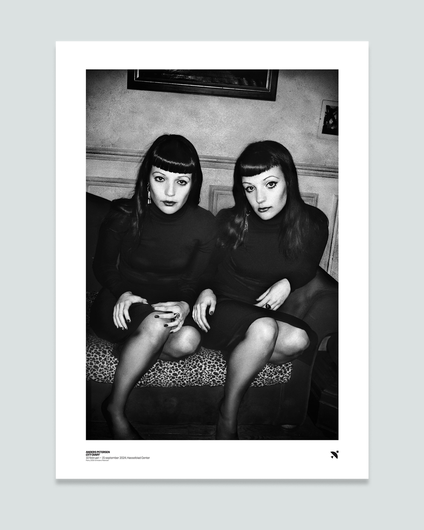 Utställningsaffisch, Anders Petersen, City Diary  3