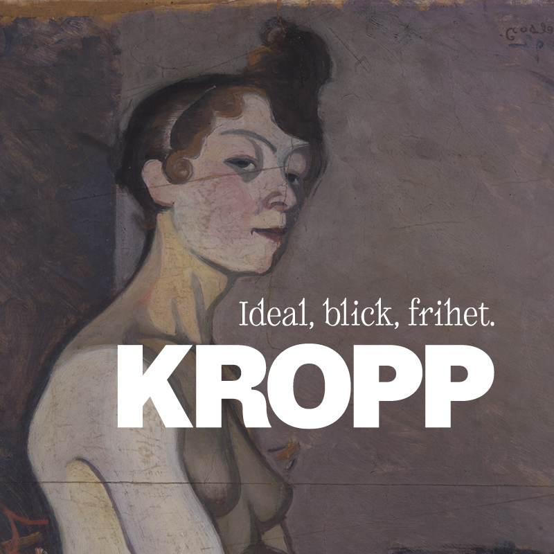 Här hittar du katalog och andra produkter till vår nya utställning Kropp. Ideal, blick, frihet!  