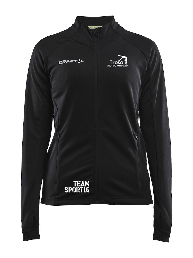 Föreningsoverall överdel Craft Evolve Full Zip Dam