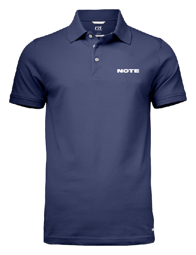 NOTE Polo navy/white MEN 