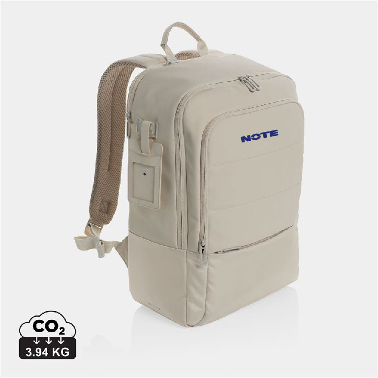NOTE Laptop Backpack beige/navy - 2