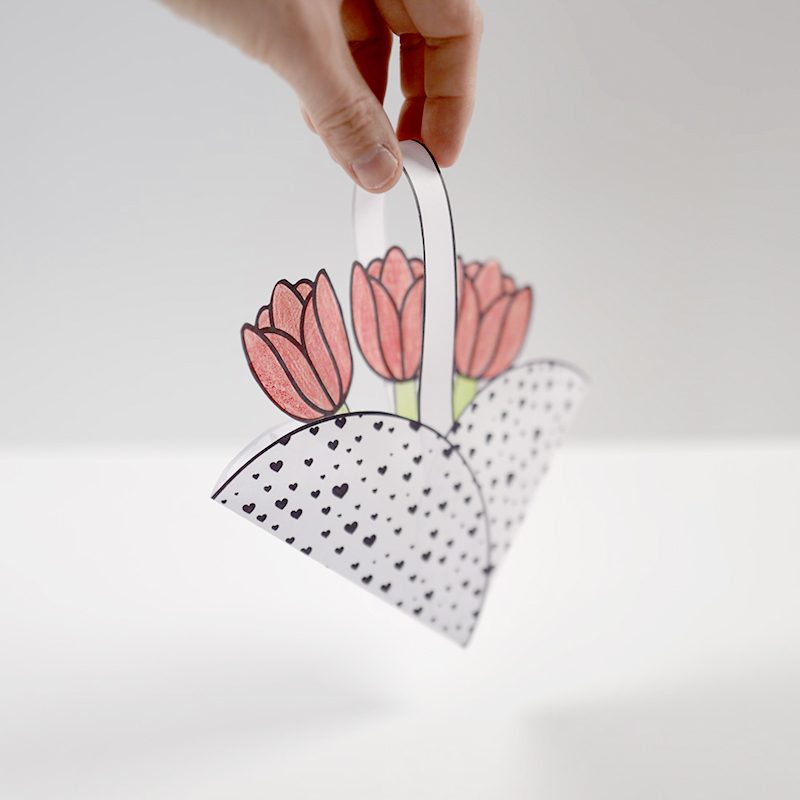 Blomkorg Fars dag