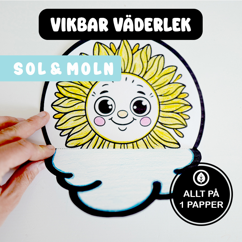 Sommarpyssel - Sol och Moln Väderpyssel