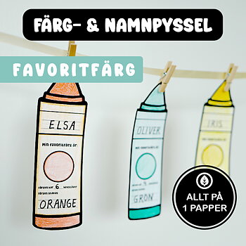 Färg & Namnpyssel
