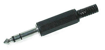 Ohmega Teleplugg 6.35mm Str.