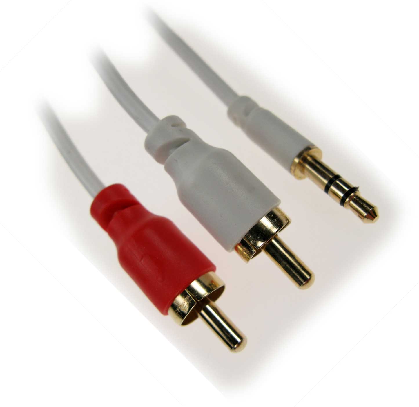 Ohmega 2xrca-1x3.5mm Mini 1.5m - 2