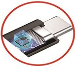 Ohmega Hörlurs ansl. USB 3,5 - 2