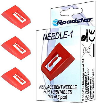Roadstar nål för skivspl 3st