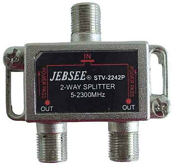 F-splitt 2-vägs 5-2500mhz Dc