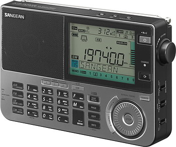 Sangean Världs & flygradio blk