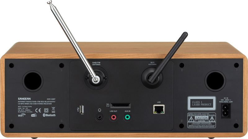 Sangean Micro anl WIFI Bluetoo - 2