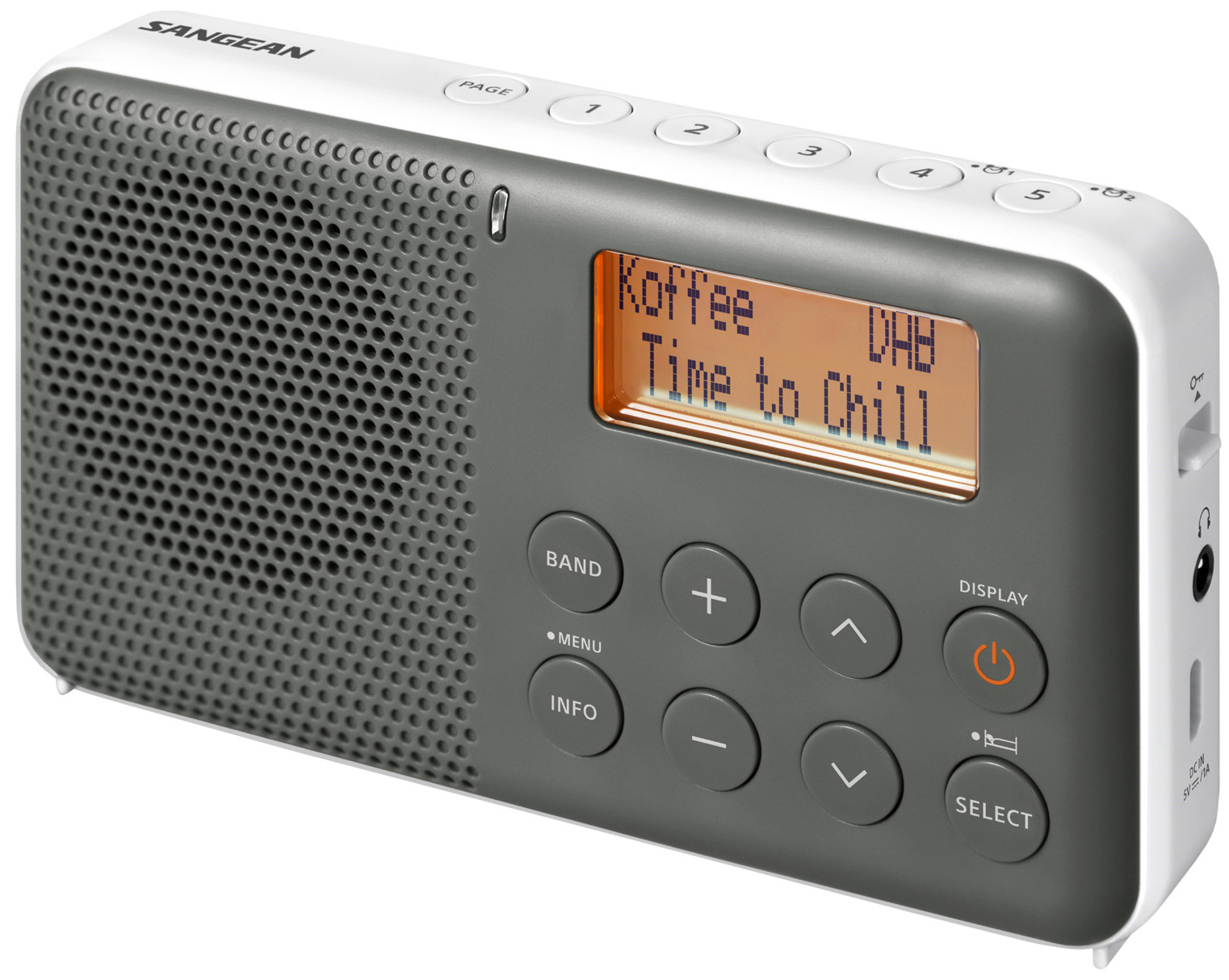 Sangean DAB FM rese VIT