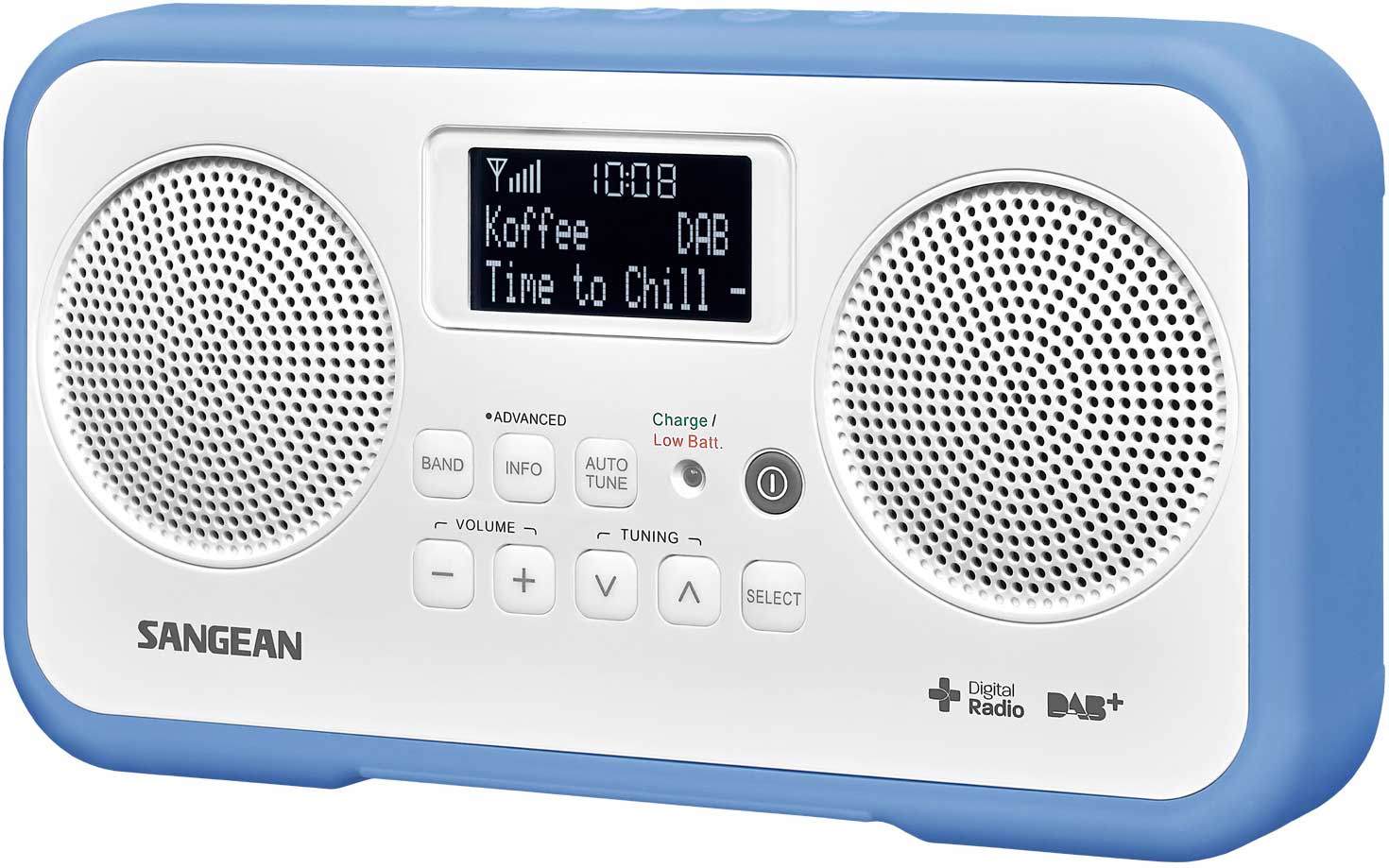 Sangean Dab FM stereo Blå - 2