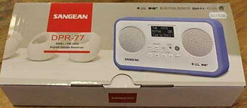 Sangean Dab FM stereo Blå