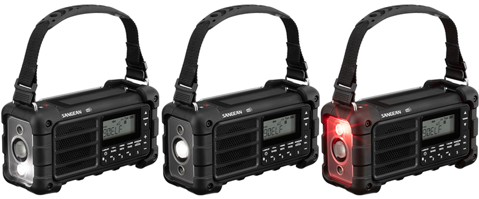 Sangean allväders radio Svart - 2