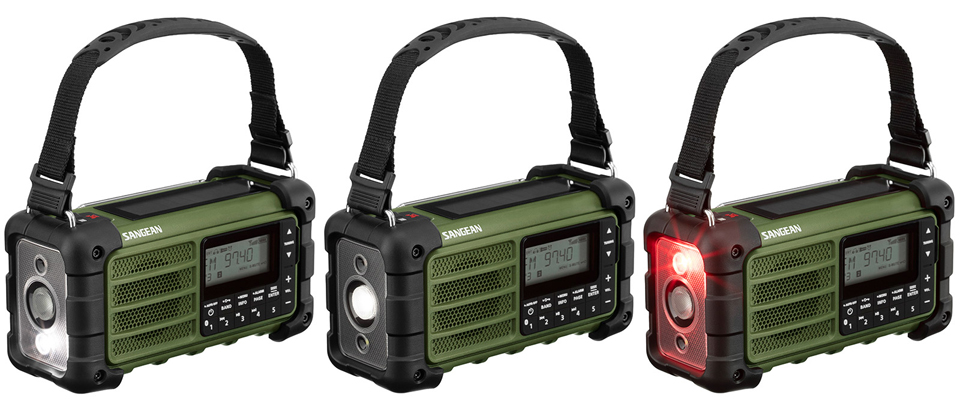 Sangean allvädersradio Green - 2