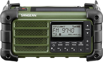 Sangean allväders radio Green