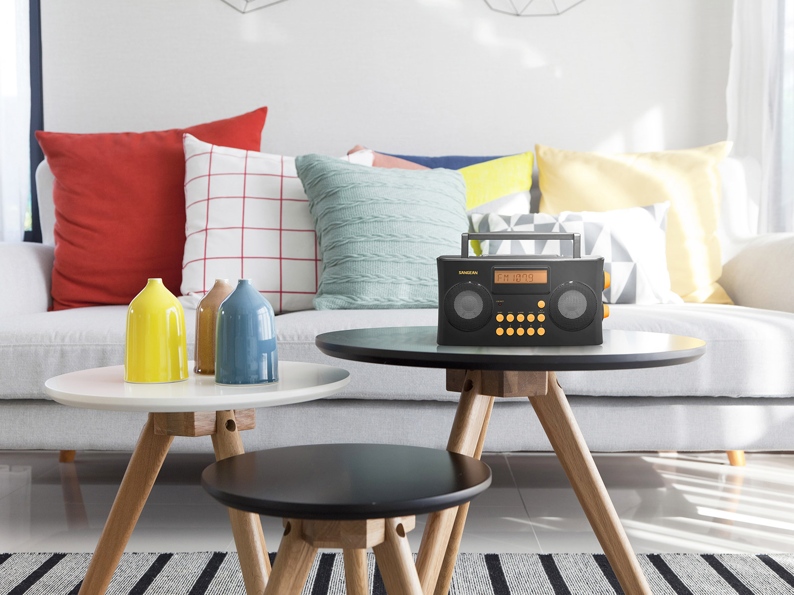 Sangean Stereo TACTILE radio - 2