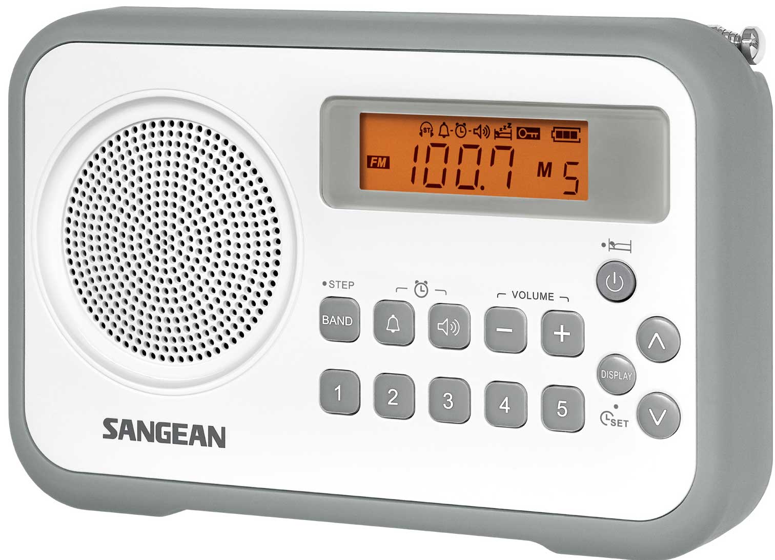 Sangean Snabbvalsradio FM VIT - 2