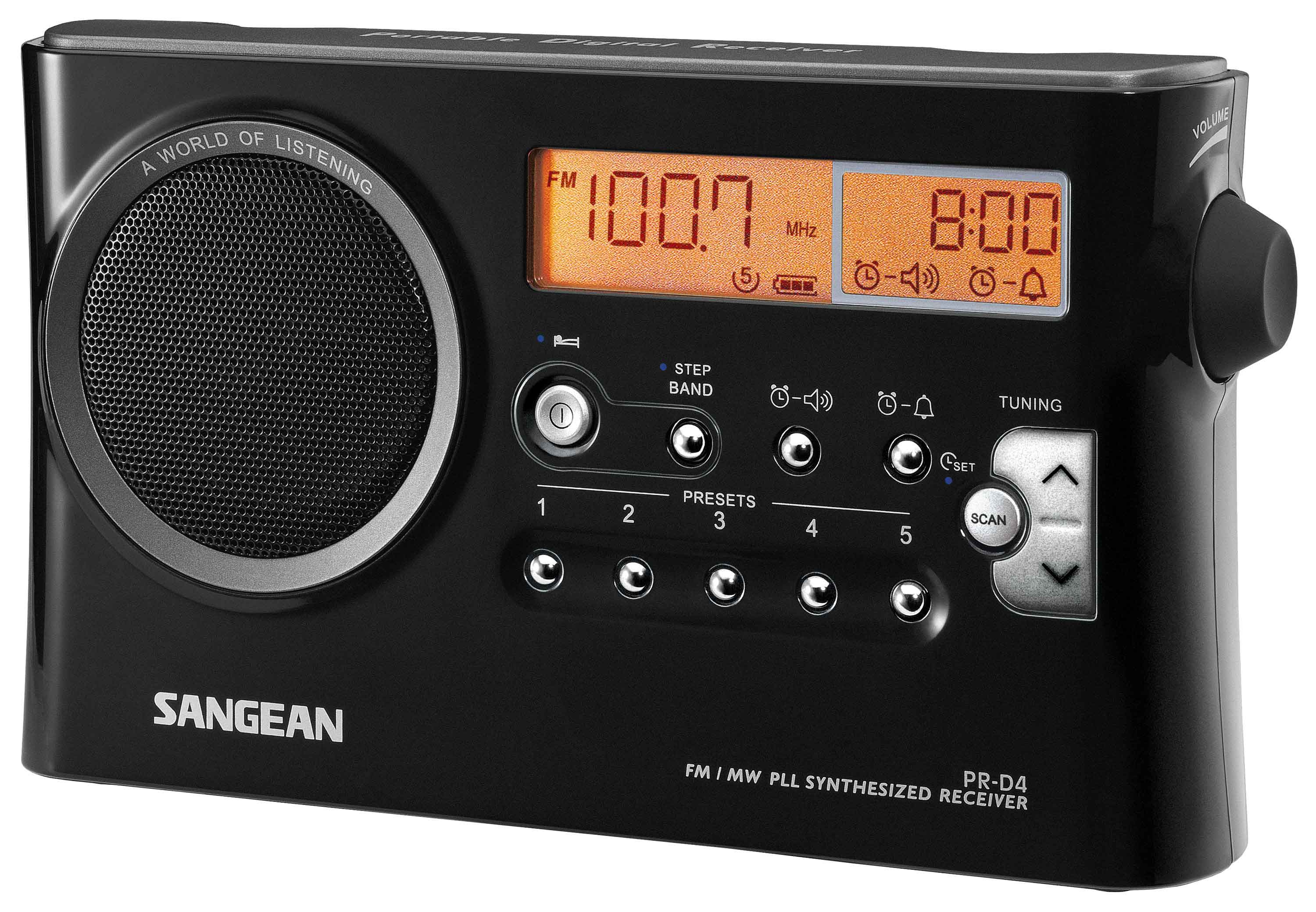 Sangean Snabbval 15st Svart