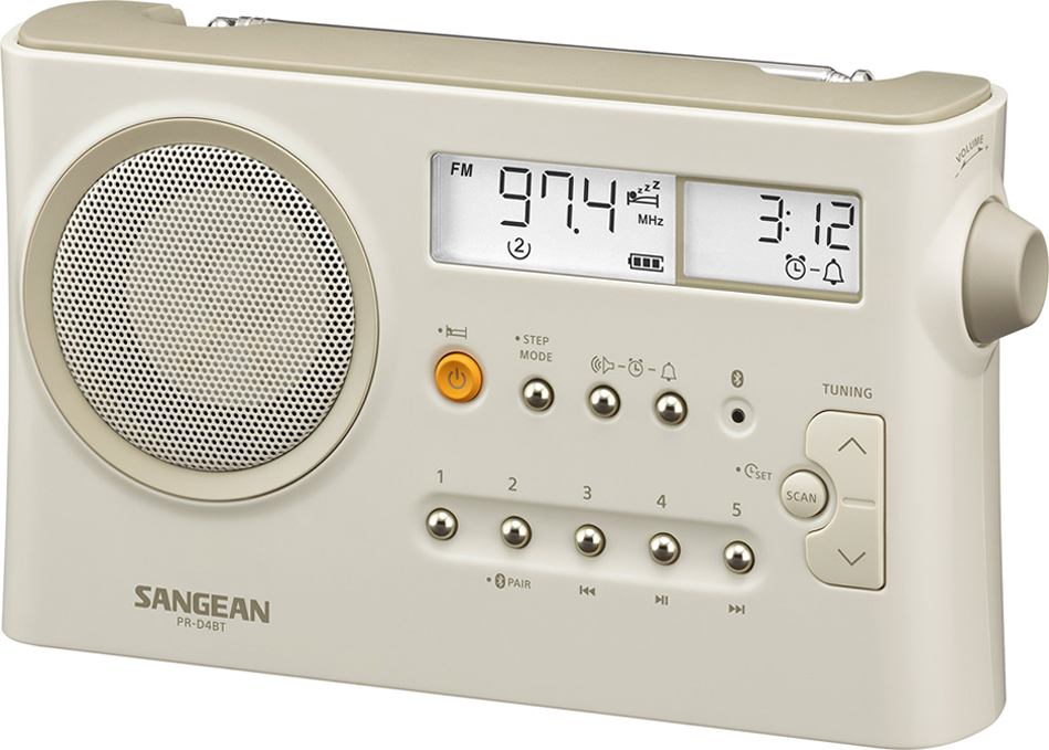 Sangean Bluetooth Radio Pastel