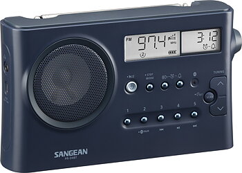 Sangean Bluetooth Radio Blå