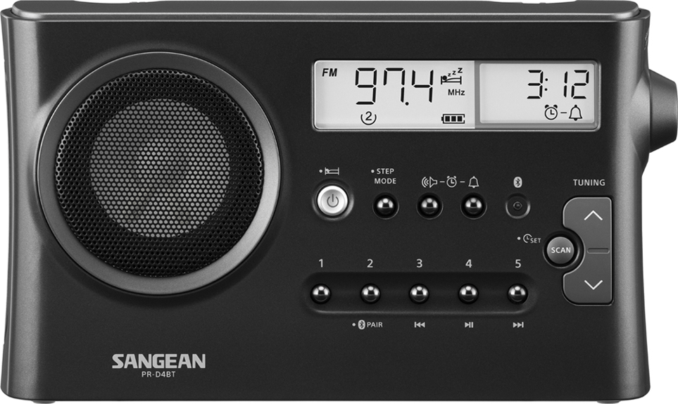 Sangean Bluetooth Radio Metal