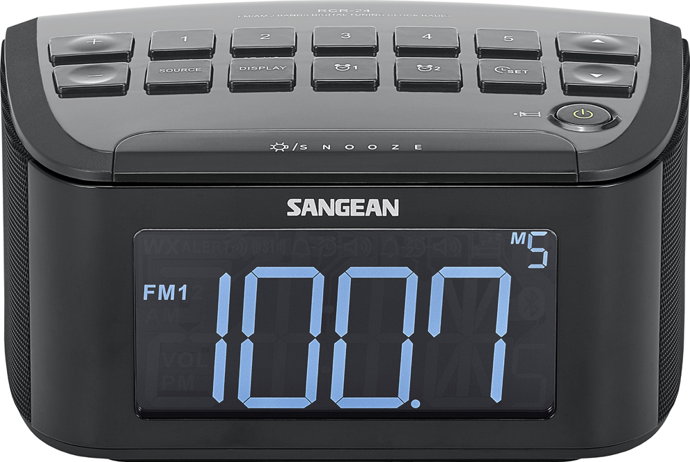 Sangean Klockradio JUMBO