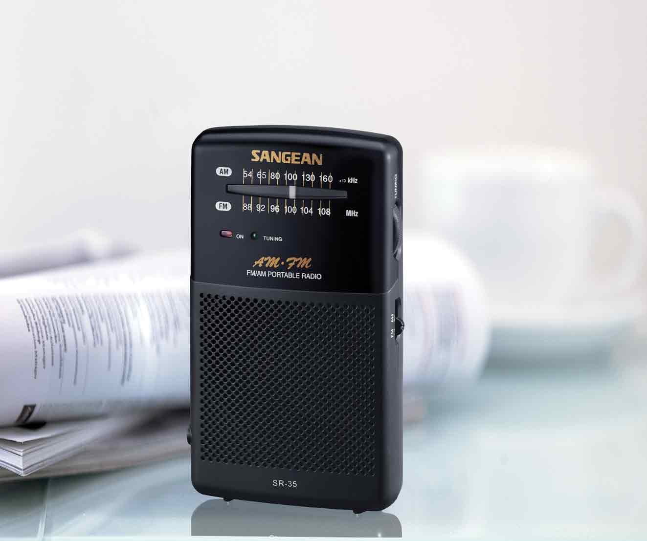 Sangean Fickradio Högtalare Fm