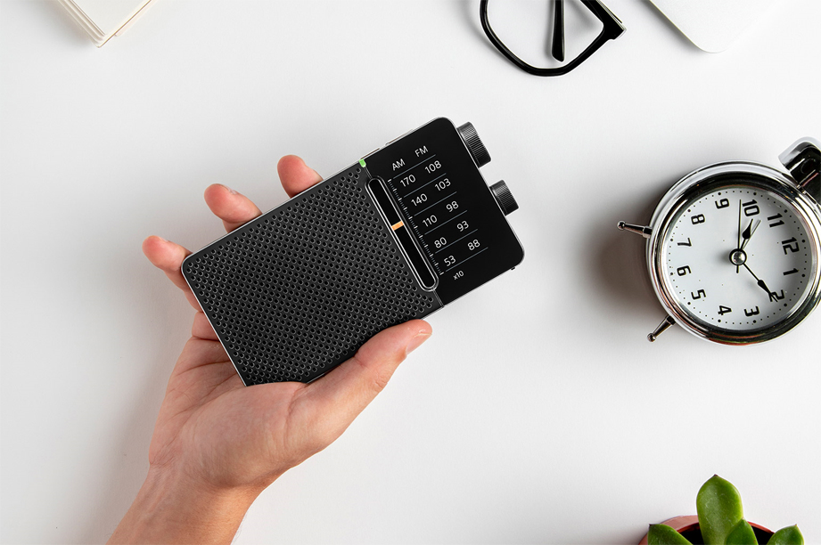 Sangean Fickradio FM AM Svart - 2