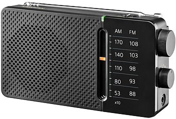 Sangean Fickradio FM AM Svart