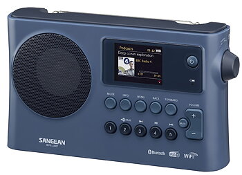 Sangean WiFi Bluetoot Mörkt