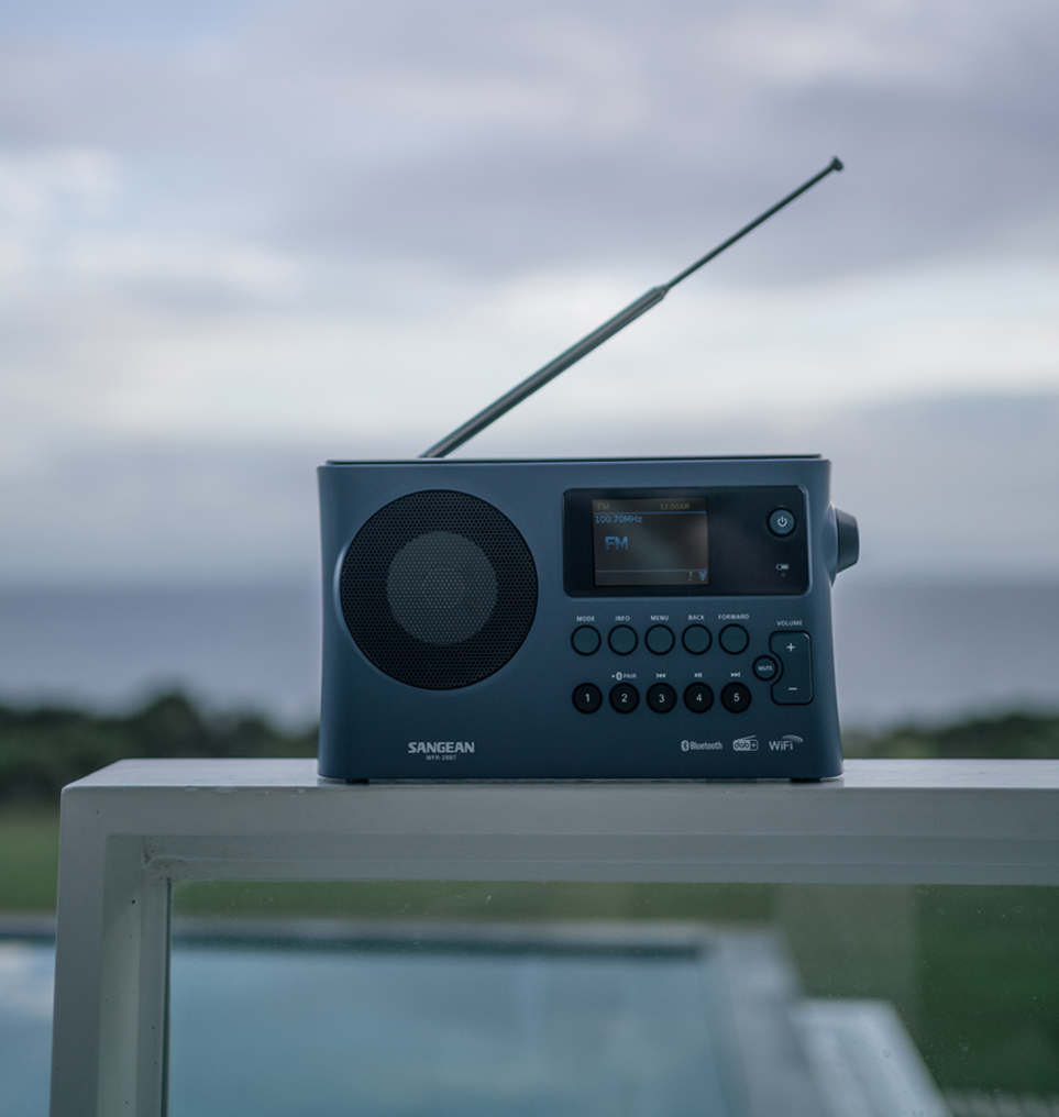 Sangean WiFi Bluetoot Ljust - 2
