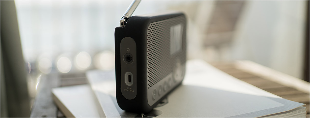 Sangean wifi radio Svart FM