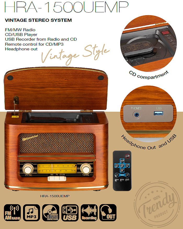 Roadstar  Vintage Line CD